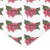 Roos Patroon Tafelkleed (Gekanteld)