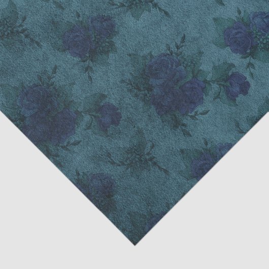  Roos Patroon Tissuepapier (Detail)