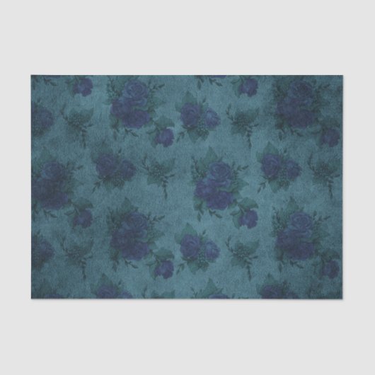  Roos Patroon Tissuepapier (Voorkant)