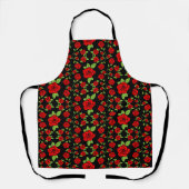 Roos Pattern Keuken Schort (Voorkant)