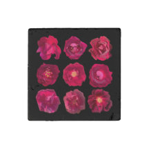 Roos Pattern Square Magnet