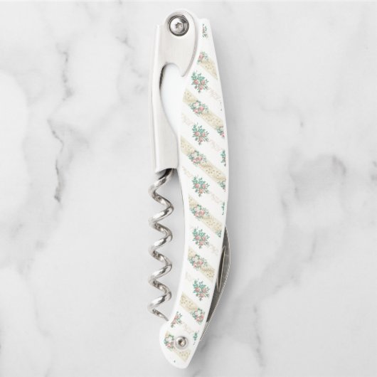  Roos Pattern - Waiter's Corkschroef Kurkentrekker (Voorkant)