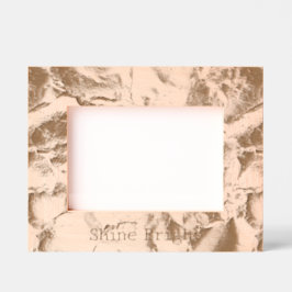 Roos Peach Gold Glam Gegraveerde Lijstjes