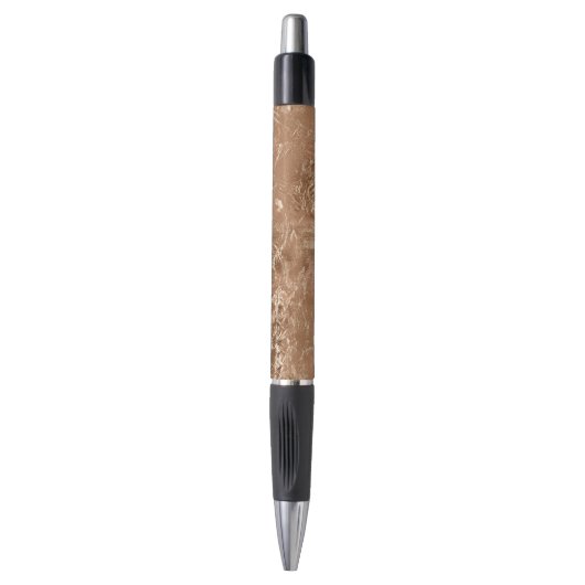 Roos Peach Gold Glam Pen (Voorkant Verticaal)