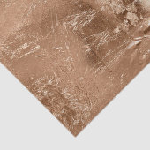 Roos Peach Gold Glam Tissuepapier (Detail)