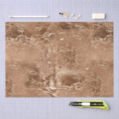 Roos Peach Gold Glam Tissuepapier (Craft)