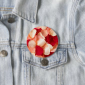 Roos Petal Buttonnen Ronde Button 7,6 Cm (In situ)