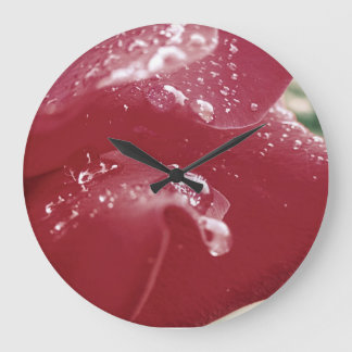 Roos Petal Clock Grote Klok