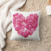 Roos Petal Heart Design Cushion Kussen (Deken)