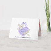 Roos Petal Heart - Sjabloon (Achterkant)