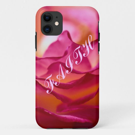Roos Petal Phone Case (Achterkant)