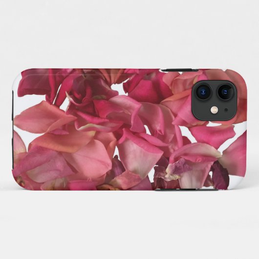 Roos Petal Pink Romantic Case-Mate iPhone Case (Achterkant (horizontaal))