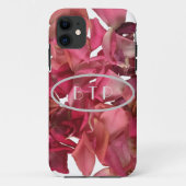 Roos Petal Pink Romantic Persoonlijk Case-Mate iPhone Case (Achterkant)