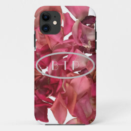 Roos Petal Pink Romantic Persoonlijk Case-Mate iPhone Case
