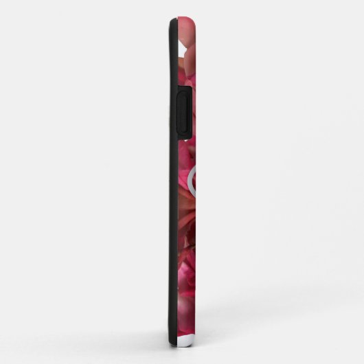 Roos Petal Pink Romantic Persoonlijk Case-Mate iPhone Case (Achterkant/rechts)