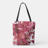 Roos Petal Pink Romantic Persoonlijke Canvas tas (Achterkant)