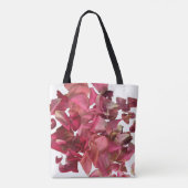 Roos Petal Pink Romantic Tote Bag (Achterkant)