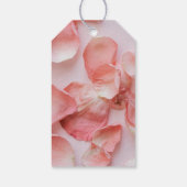 Roos Petal Vrijgezellenfeest Favoriet Tag Cadeaulabel (Achterkant)