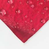 Roos Petals 1 Fleece Deken (Hoek)