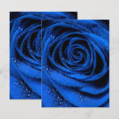 Roos Petals 3 Notitiekaartje (Voorkant / Achterkant)