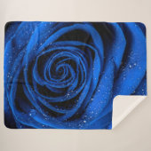 Roos Petals 3 Sherpa Deken (Voorkant (horizontaal))