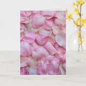 ROOS PETALS BIRTHDAY KAART (Gele Bloem)