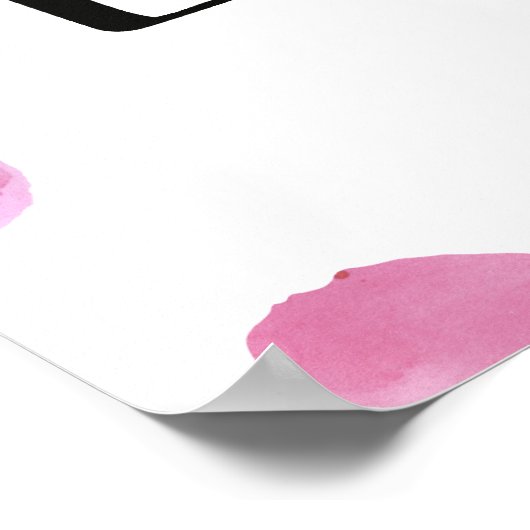 Roos Petals Bloom Poster (Hoek)