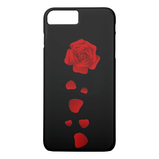 Roos Petals Case-Mate iPhone Case (Achterkant)