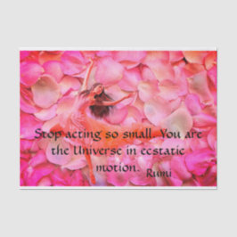 Roos Petals en Dancer Tissue Paper Tissuepapier