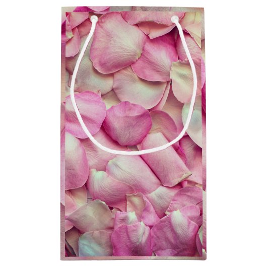 Roos Petals Klein Cadeauzakje (Achterkant)