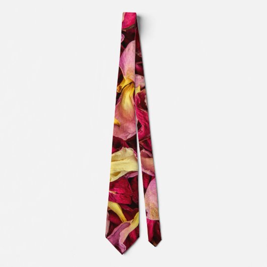 Roos Petals Stropdas (Voorkant)