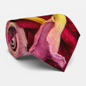 Roos Petals Stropdas (Opgerold)