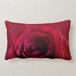 Roos Pillow - persoonlijke rode roze Kussens & dec