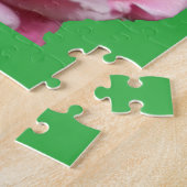 Roos PINK ENGLISH Legpuzzel (Zijkant)