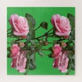 Roos PINK ENGLISH Legpuzzel (Horizontaal)