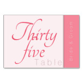 Roos Pink Forever Begins Elegant Script Wedding Kaart (Voorkant)