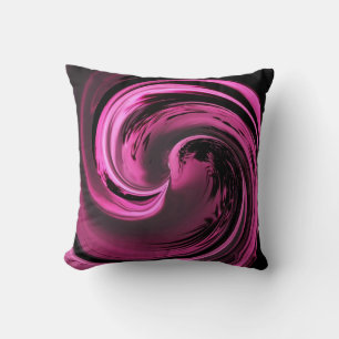 Roos Pink Island Wave Sierkussen