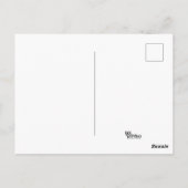 Roos Plumage Briefkaart (Achterkant)