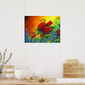 Roos Plumage Poster (Keuken)