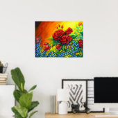 Roos Plumage Poster (Thuiskantoor)