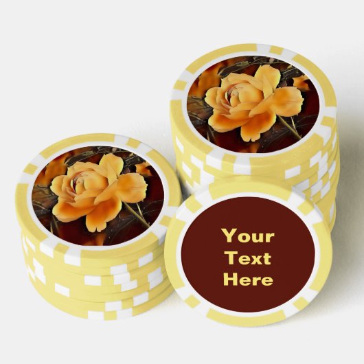 Roos Poker Chips (Opstapeling)