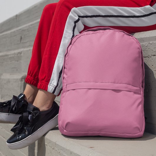 Roos Pompadour Gepersonaliseerde Aangepaste Bedrukte Rugzak