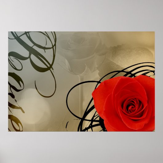 Roos Poster (Voorkant)