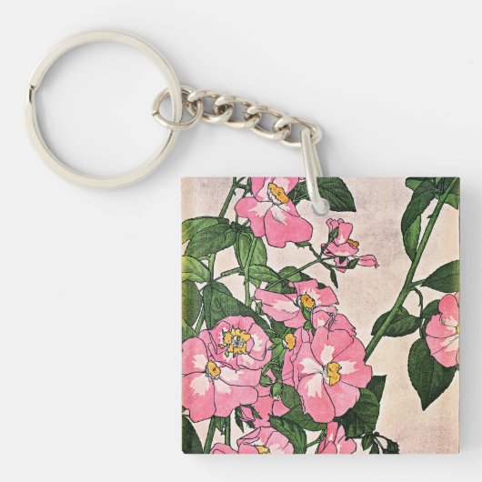 Roos Prairie Sleutelhanger (Voorkant)