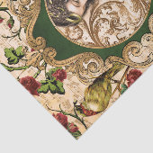 Roos Princess Tissuepapier (Detail)