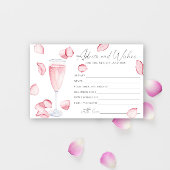 Roos Prosecco - advies en wensen vrijgezellenfeest Briefpapier