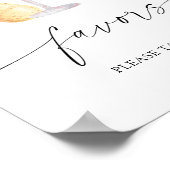 Roos prosecco - bruids gunsten neem er een poster (Hoek)