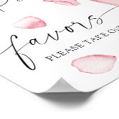 Roos prosecco - bruids gunsten neem er een poster (Hoek)