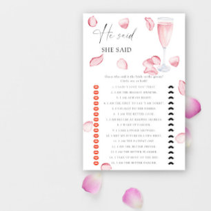 Roos Prosecco - Hij zei dat ze zei vrijgezellenfee