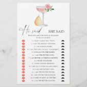 Roos Prosecco - Hij zei dat ze zei vrijgezellenfee (Voorkant)